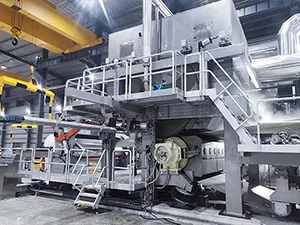 Formador de papel tissue para cliente venezolano