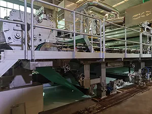 Mesa plana Fourdrinier para cliente doméstico